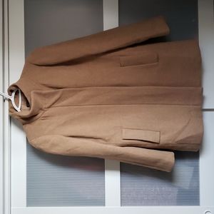 Camel wool coat